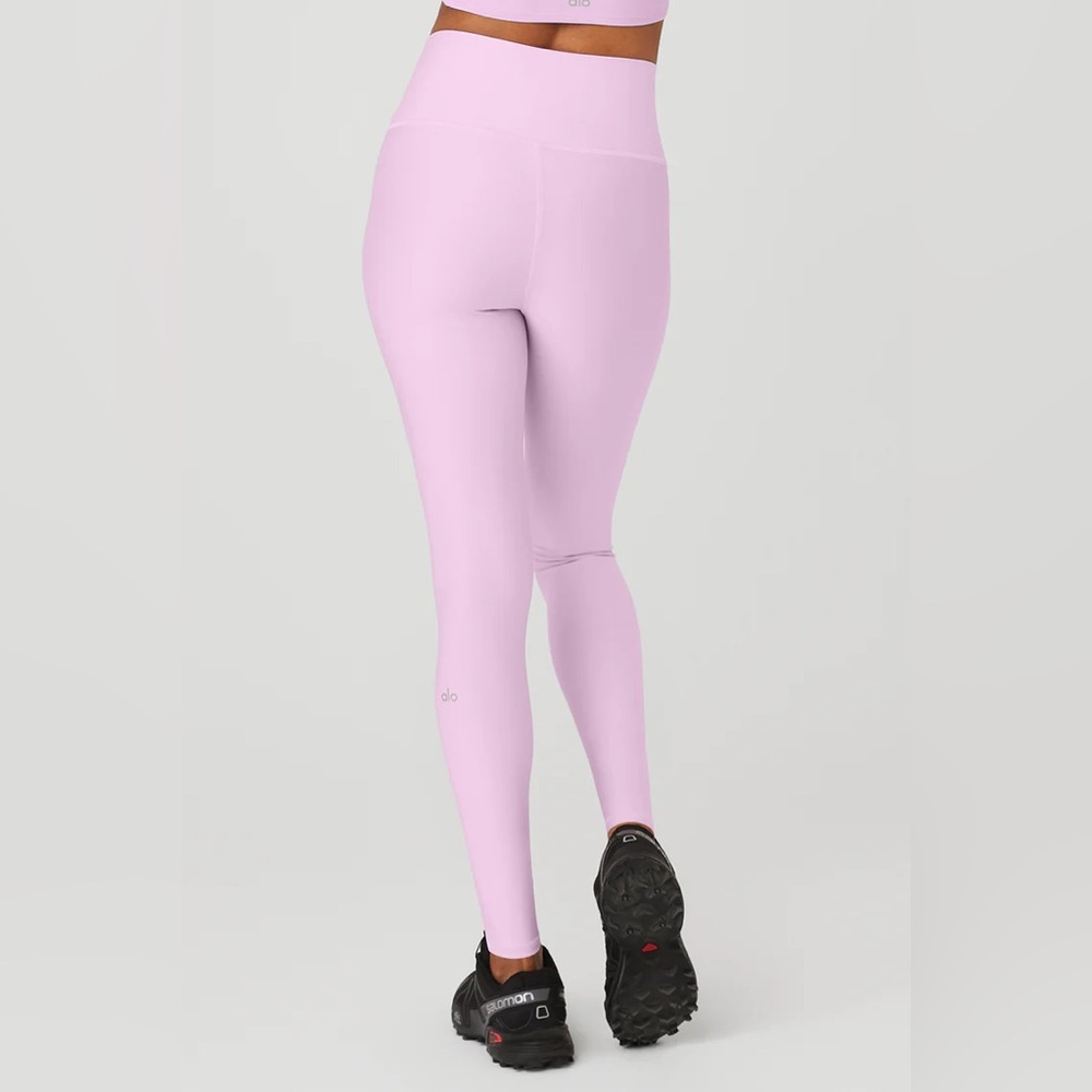 Alo Airlift High waist full length Leggings Sugarplum Pink S New - Picture 2 of 6